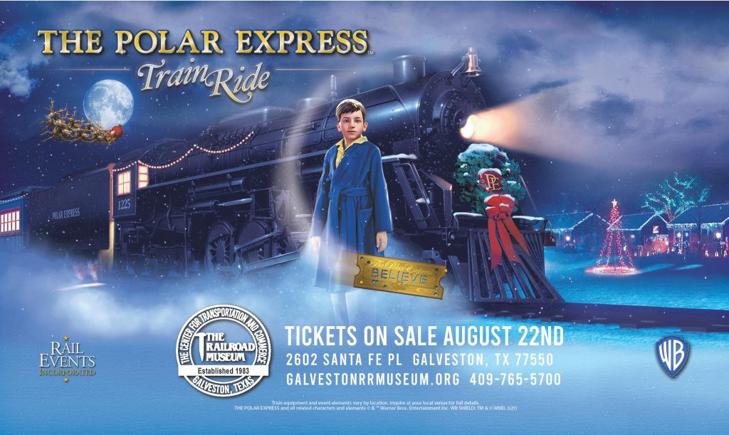 THE POLAR EXPRESS Train Ride Galveston Railroad Museum