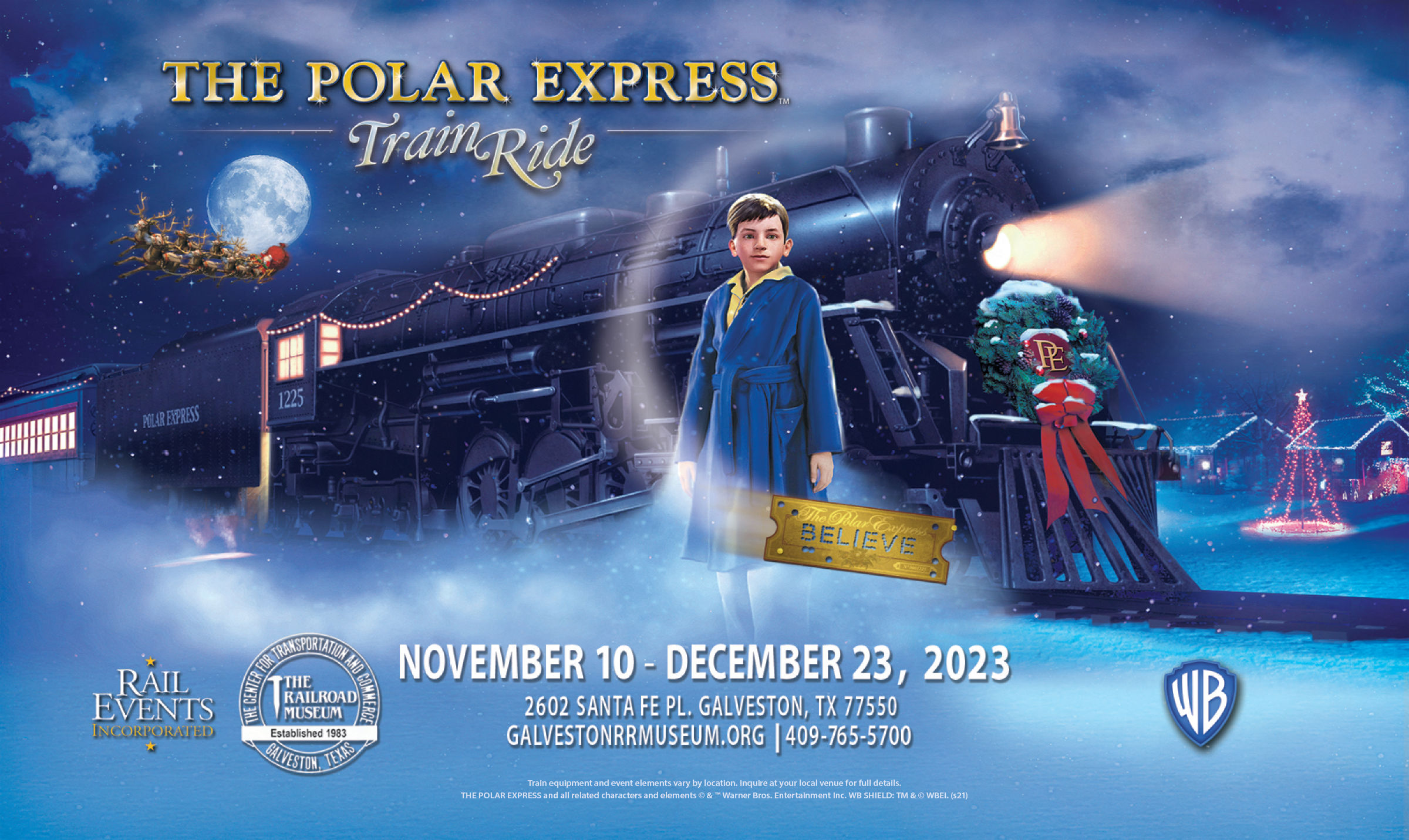 THE POLAR EXPRESS™ Galveston Railroad Museum