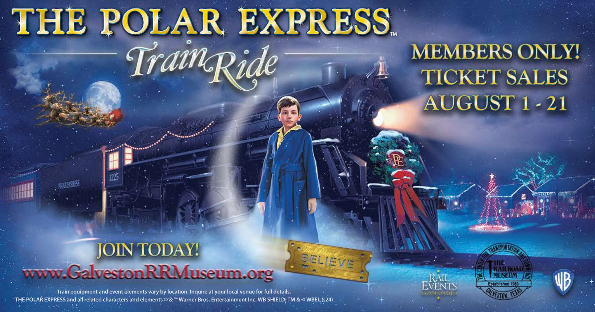 THE POLAR EXPRESS™ Galveston Railroad Museum